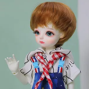 1/6 SD Doll BJD Dolls Full Set 28.2cm Ball Jointed Dolls Toy Surprise Gift for Girls, Action Figure   Makeup   Cowboy Clothes   Wig   Shoes