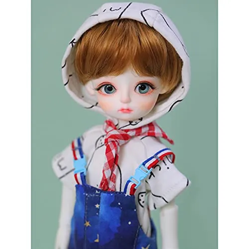 1/6 SD Doll BJD Dolls Full Set 28.2cm Ball Jointed Dolls Toy Surprise Gift for Girls, Action Figure   Makeup   Cowboy Clothes   Wig   Shoes