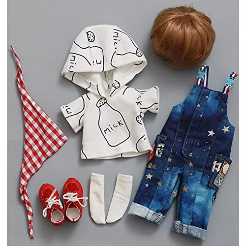1/6 SD Doll BJD Dolls Full Set 28.2cm Ball Jointed Dolls Toy Surprise Gift for Girls, Action Figure   Makeup   Cowboy Clothes   Wig   Shoes