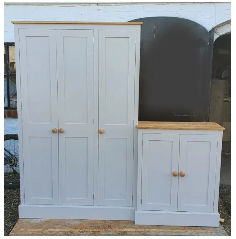 **5 Door Coat and Shoe Storage Combination Cupboard -OPTION 2