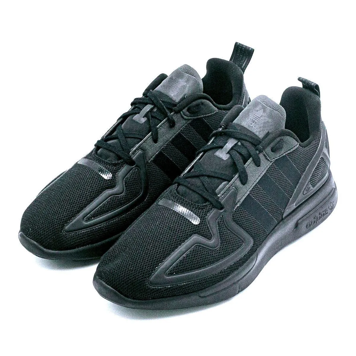 Adidas Zx 2K Flux Sport Shoes Fabric Black Colour For Men