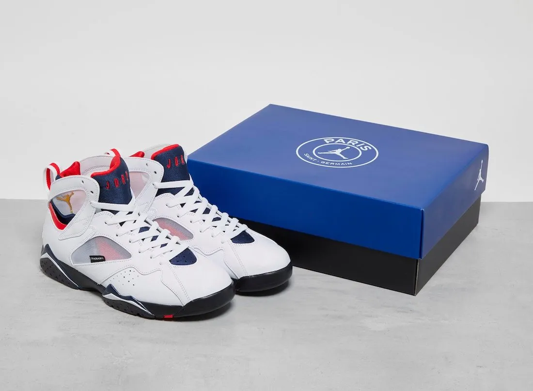 Air Jordan 7 Retro BCFC Paris Saint-Germain PSG 2021 (CZ0789-105)
