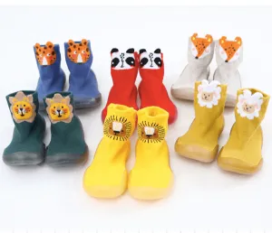 Animal Design Anti-Skid Baby/Toddler Shoes Socks (6 - 36 months)