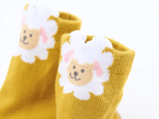 Animal Design Anti-Skid Baby/Toddler Shoes Socks (6 - 36 months)