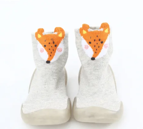 Animal Design Anti-Skid Baby/Toddler Shoes Socks (6 - 36 months)