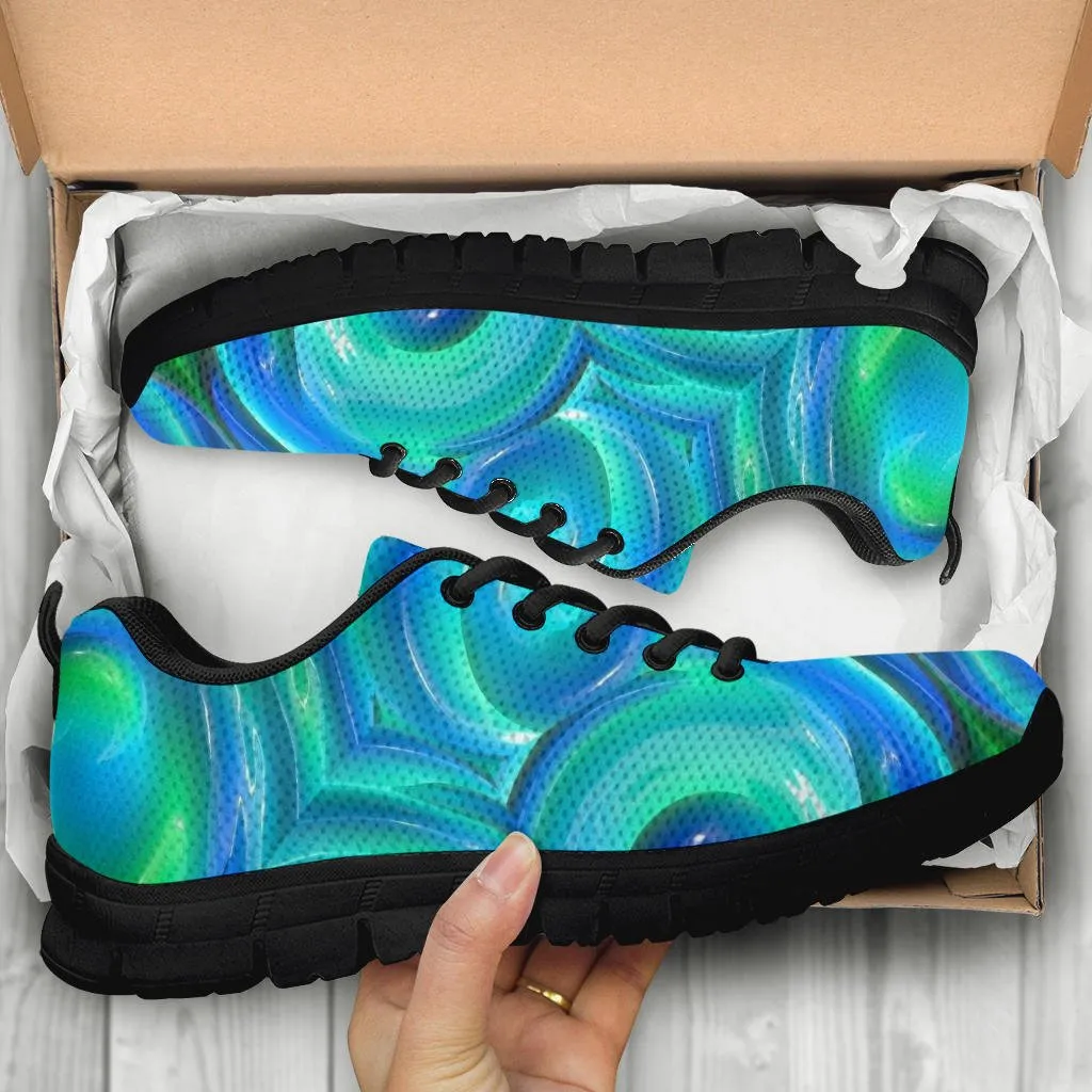 Aqua Ocean Burst Festival Sneaker Shoes