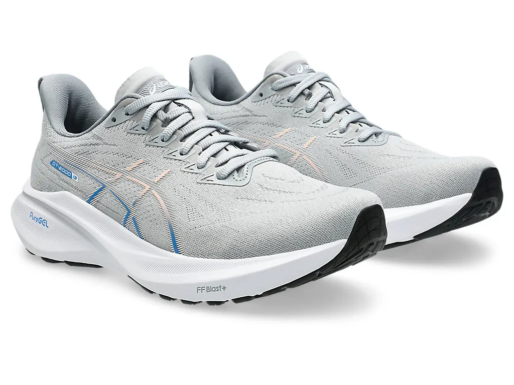 Asics Women's GT-2000 13 Running Shoes in Piedmont Grey/White