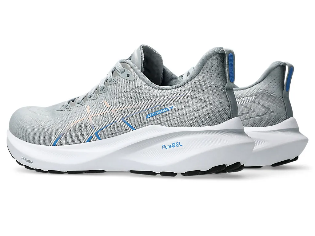 Asics Women's GT-2000 13 Running Shoes in Piedmont Grey/White