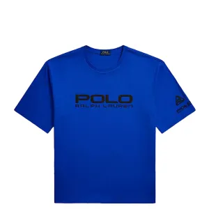 CLASSIC FIT LOGO JERSEY T-SHIRT HERITAGE BLUE