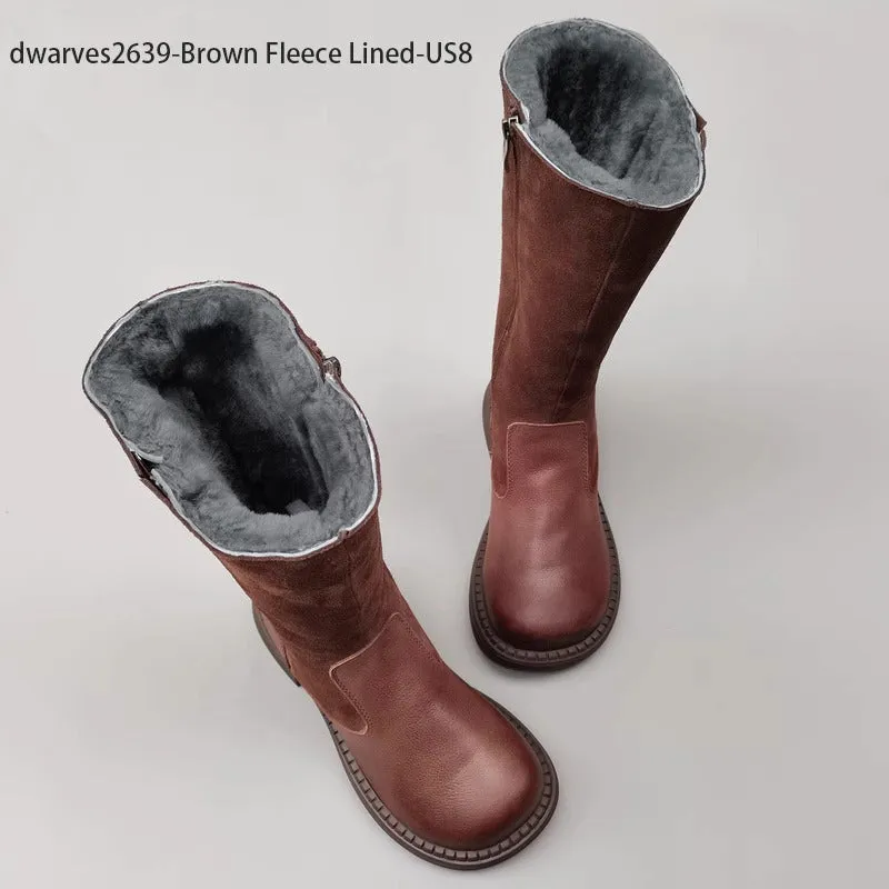 Clearance Sale: Save up to 80% off on leather Knee High Boots