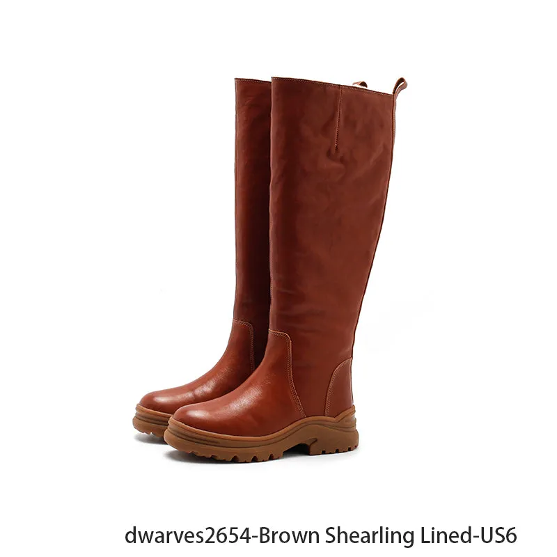 Clearance Sale: Save up to 80% off on leather Knee High Boots
