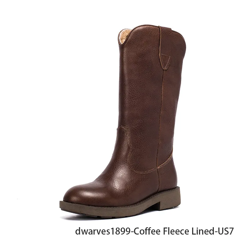Clearance Sale: Save up to 80% off on leather Knee High Boots