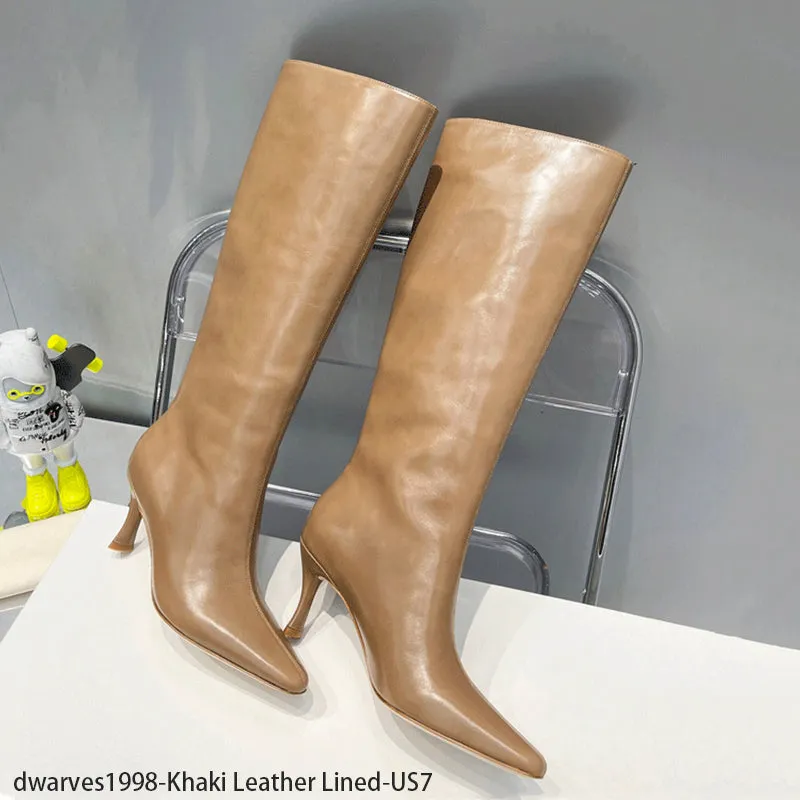 Clearance Sale: Save up to 80% off on leather Knee High Boots