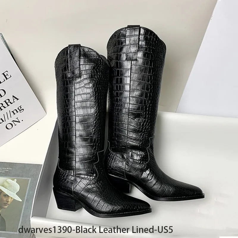 Clearance Sale: Save up to 80% off on leather Knee High Boots
