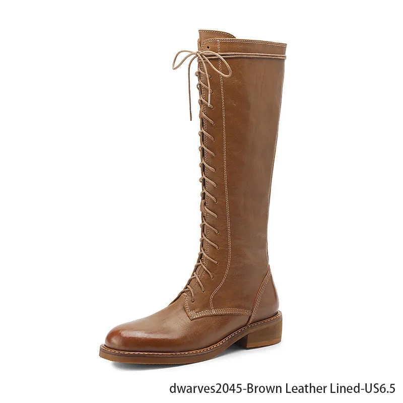 Clearance Sale: Save up to 80% off on leather Knee High Boots