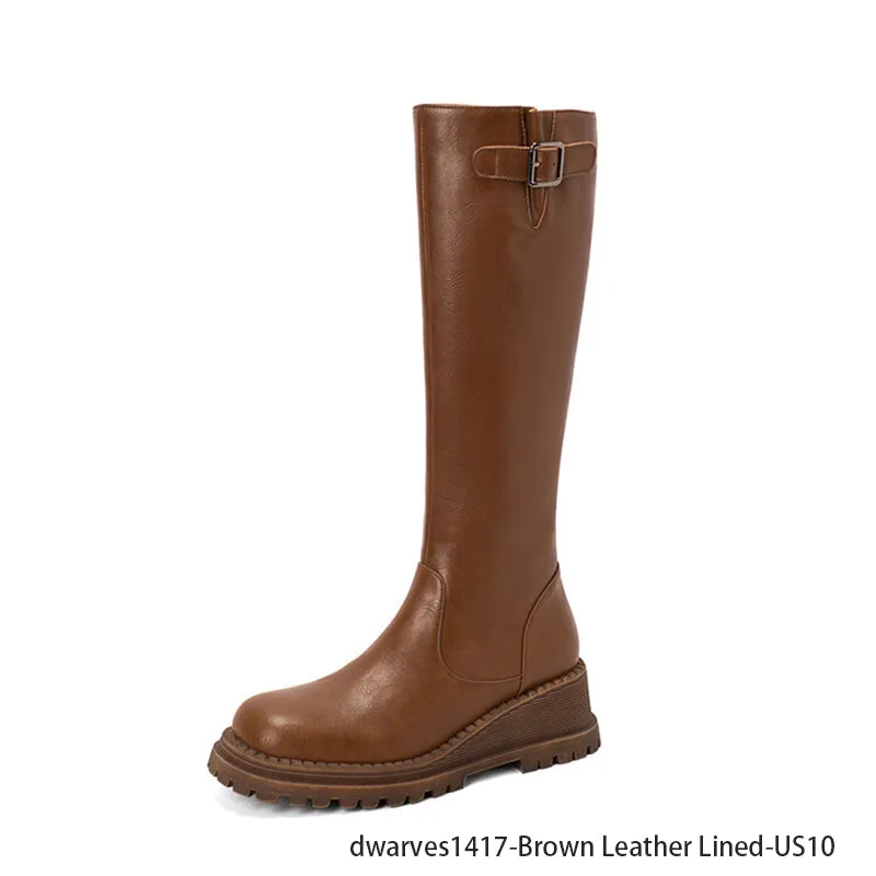 Clearance Sale: Save up to 80% off on leather Knee High Boots