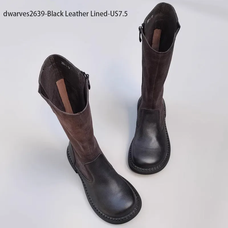 Clearance Sale: Save up to 80% off on leather Knee High Boots
