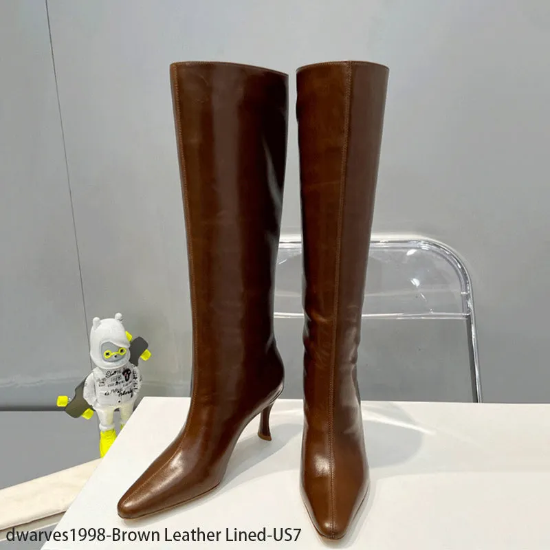 Clearance Sale: Save up to 80% off on leather Knee High Boots