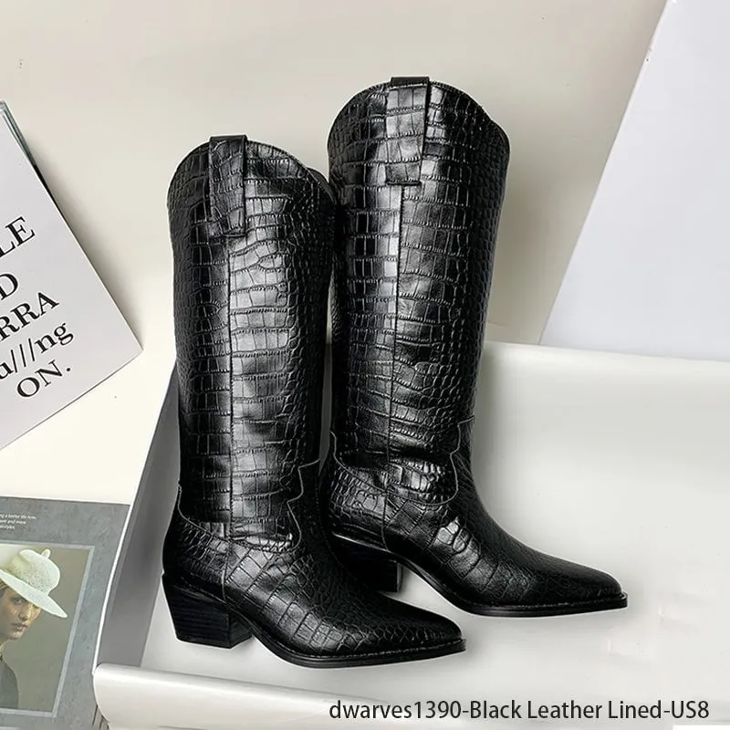 Clearance Sale: Save up to 80% off on leather Knee High Boots