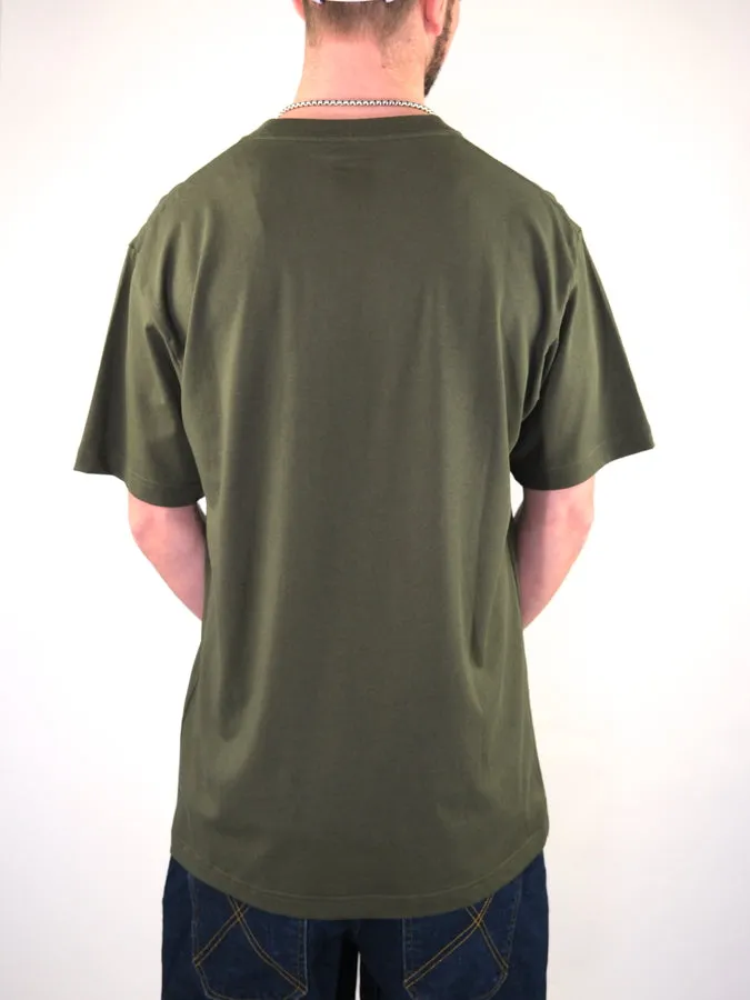 Dc Shoes - Star Tee Shirt - Forest Green / Black