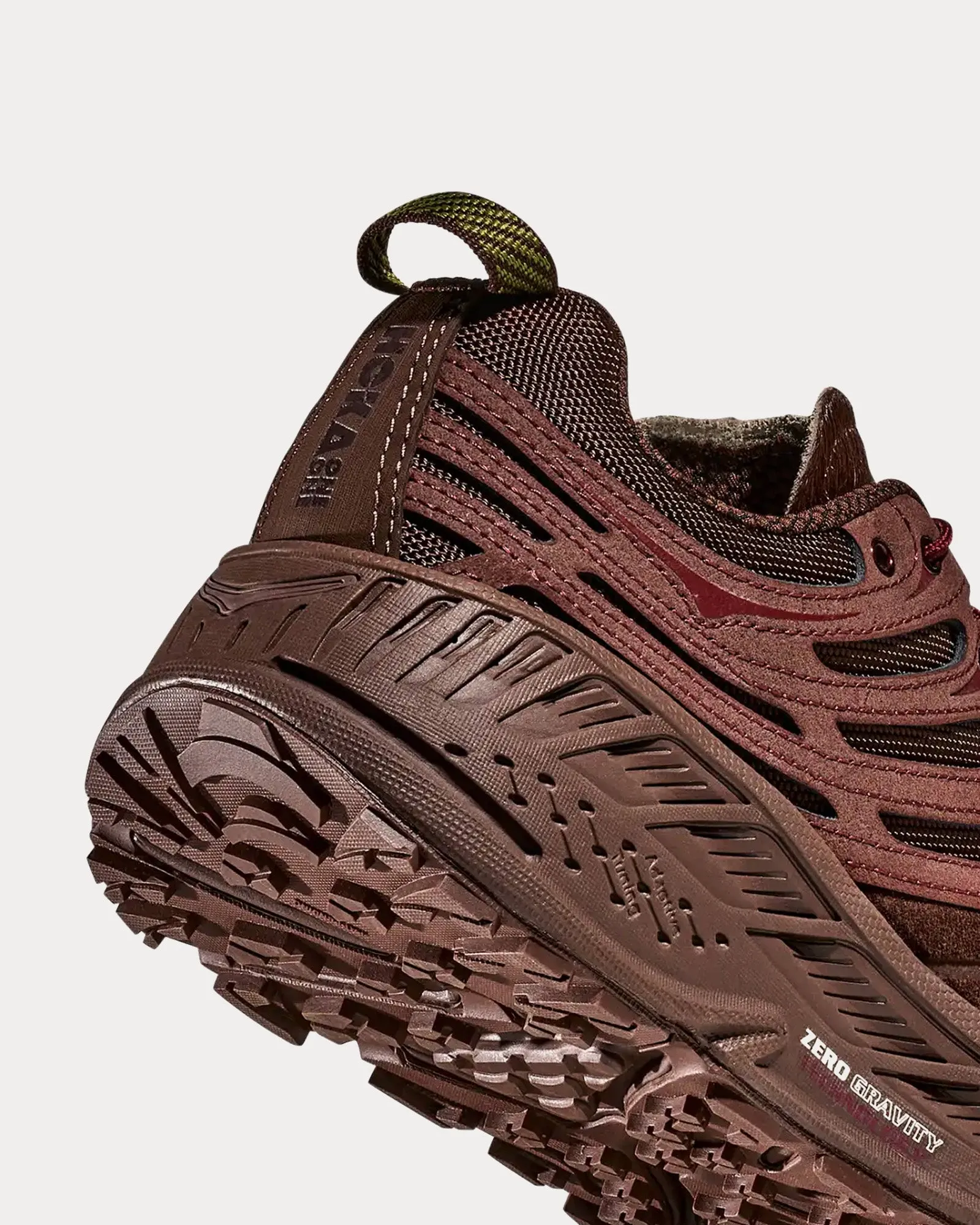 Elite Terrain System Stinson Evo OG Cold Brew / Varsity Burgundy Running Shoes