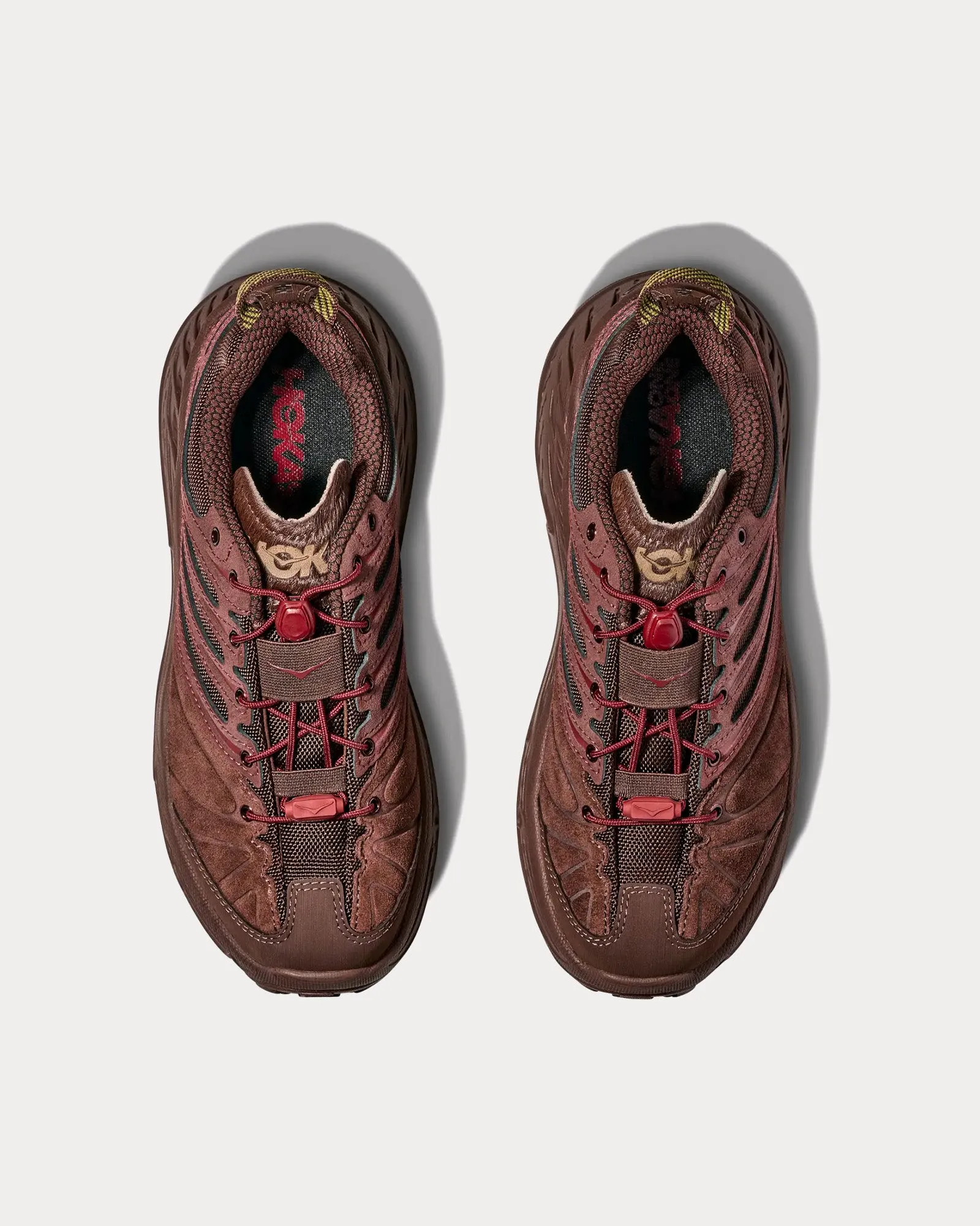Elite Terrain System Stinson Evo OG Cold Brew / Varsity Burgundy Running Shoes