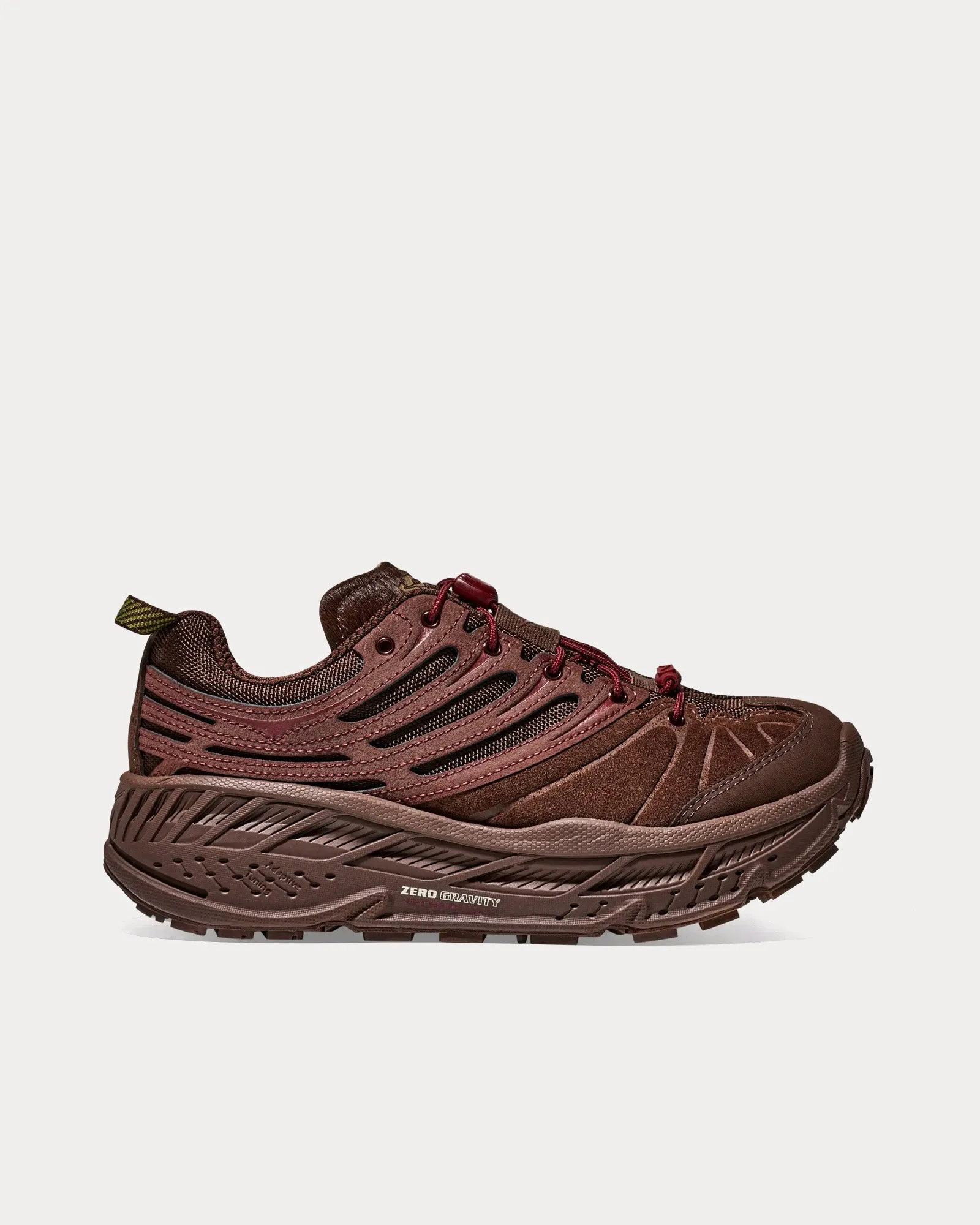 Elite Terrain System Stinson Evo OG Cold Brew / Varsity Burgundy Running Shoes