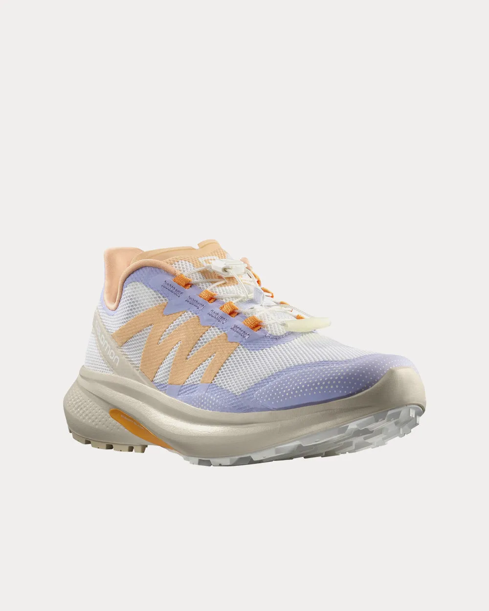 Hypulse White / Almond Cream / Purple Heather Running Shoes
