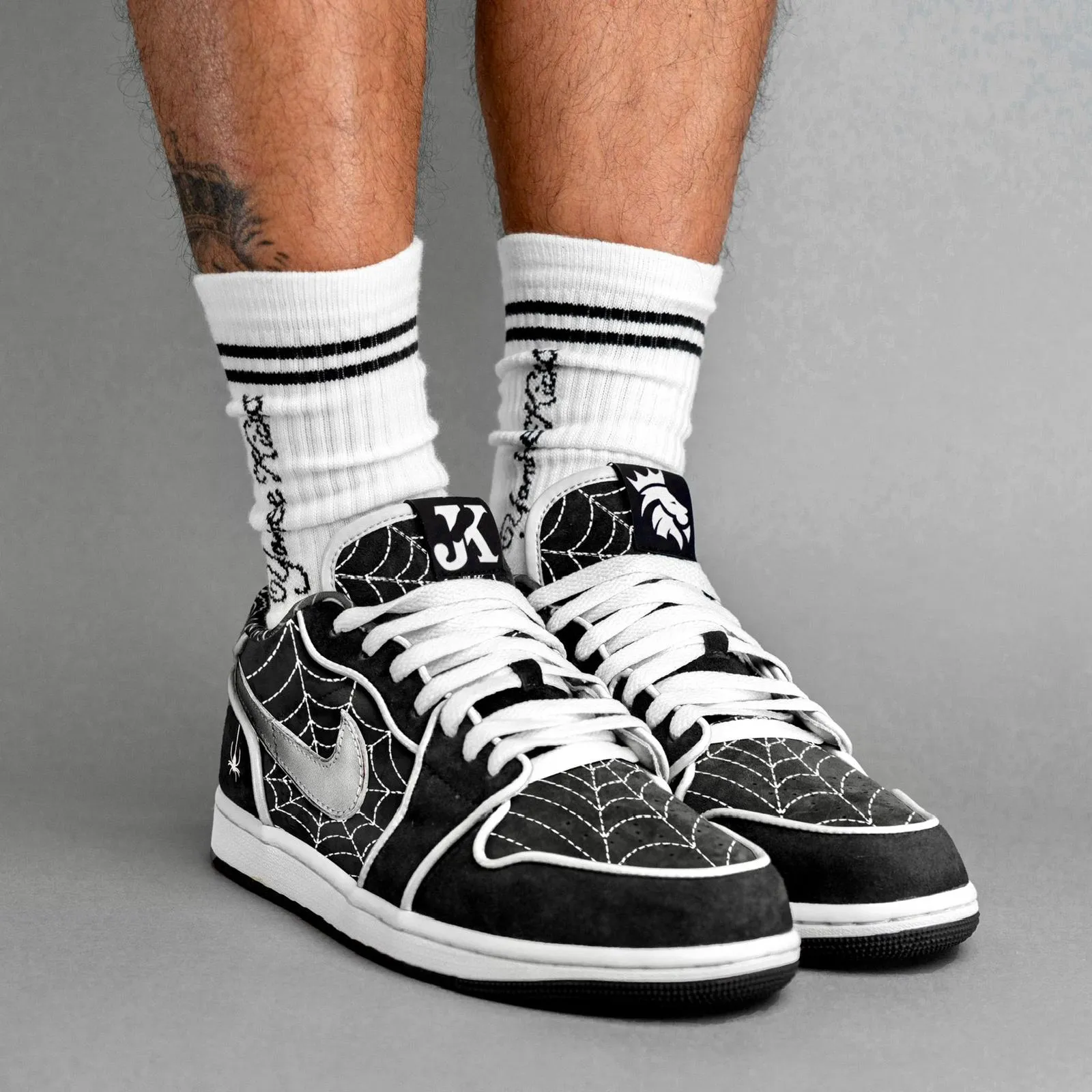 Jordan 1 Low 'Halloween Drip' By Yankeekicks & Johnnyskicks