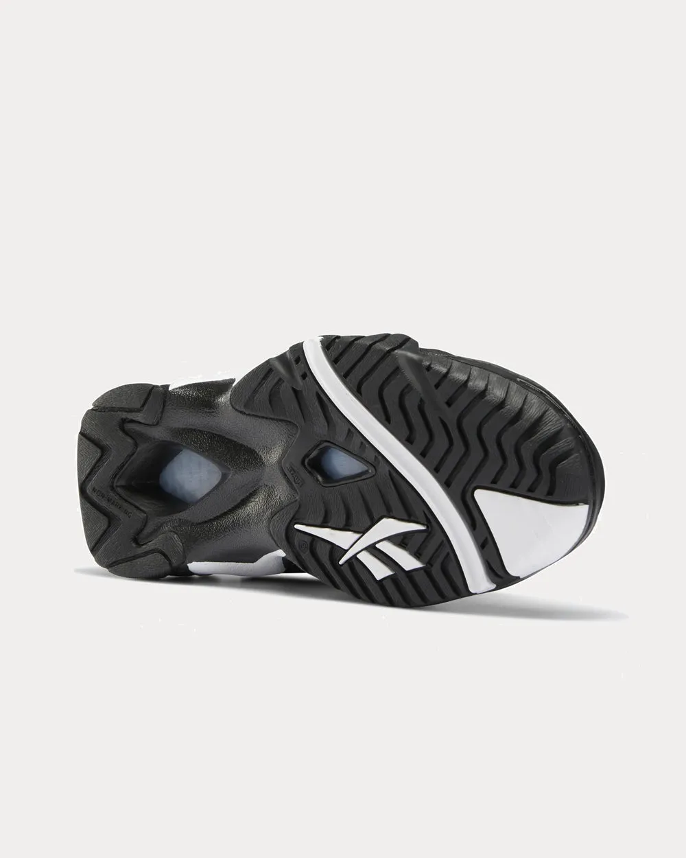 Kamikaze II White & Black Low Top Sneakers