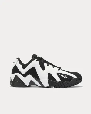 Kamikaze II White & Black Low Top Sneakers