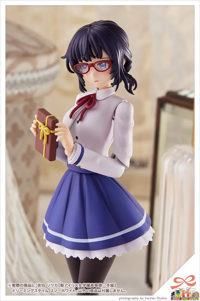 Kotobukiya Sousai Shojo Teien Ritsuka Saeki【St. Iris Gakuen Girls' High School Winter Clothes】 Dreaming Style Snow White