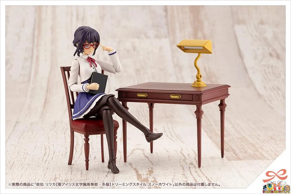 Kotobukiya Sousai Shojo Teien Ritsuka Saeki【St. Iris Gakuen Girls' High School Winter Clothes】 Dreaming Style Snow White