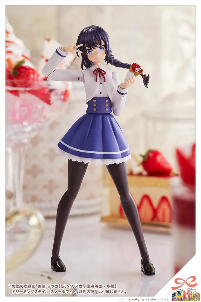 Kotobukiya Sousai Shojo Teien Ritsuka Saeki【St. Iris Gakuen Girls' High School Winter Clothes】 Dreaming Style Snow White