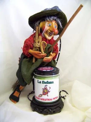 La Befana Christmas Candle