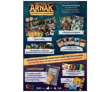 Lost Ruins of Arnak - The Missing Expedition (Exp.)