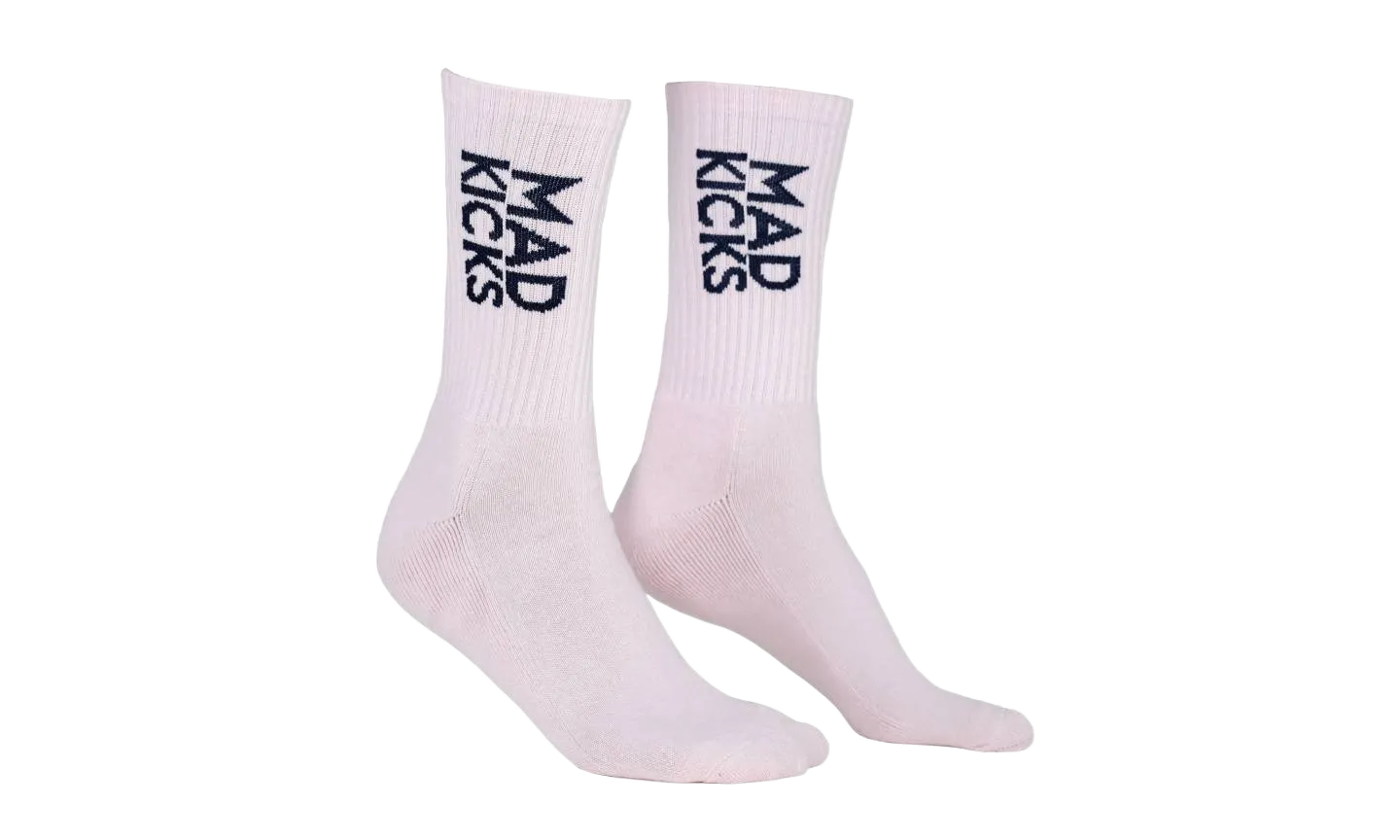 Mad Kicks Socks "Baby Pink"