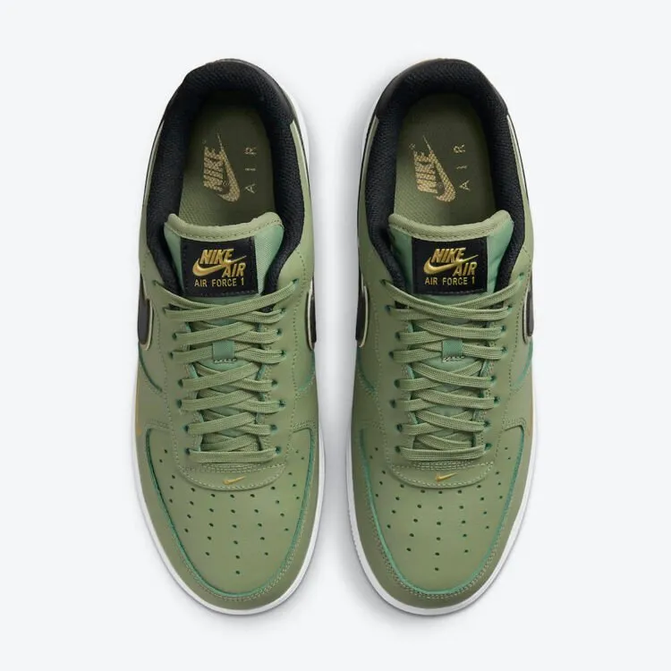 Men's Nike Air Force 1 Low Essentials "Olive Green" (DA8481-300)(Limited Colorway)