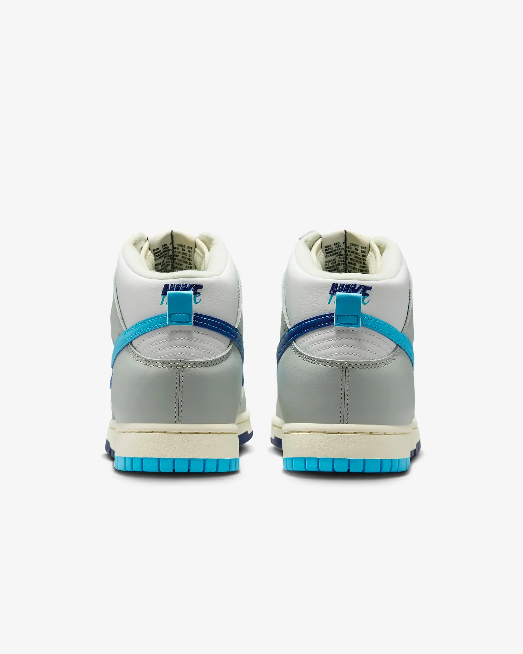 Nike Dunk Hi Retro SE - Summit White/Deep Royal Blue/Light Silver/Baltic Blue