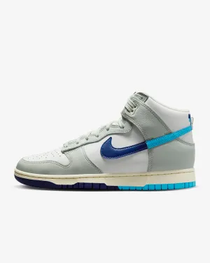 Nike Dunk Hi Retro SE - Summit White/Deep Royal Blue/Light Silver/Baltic Blue