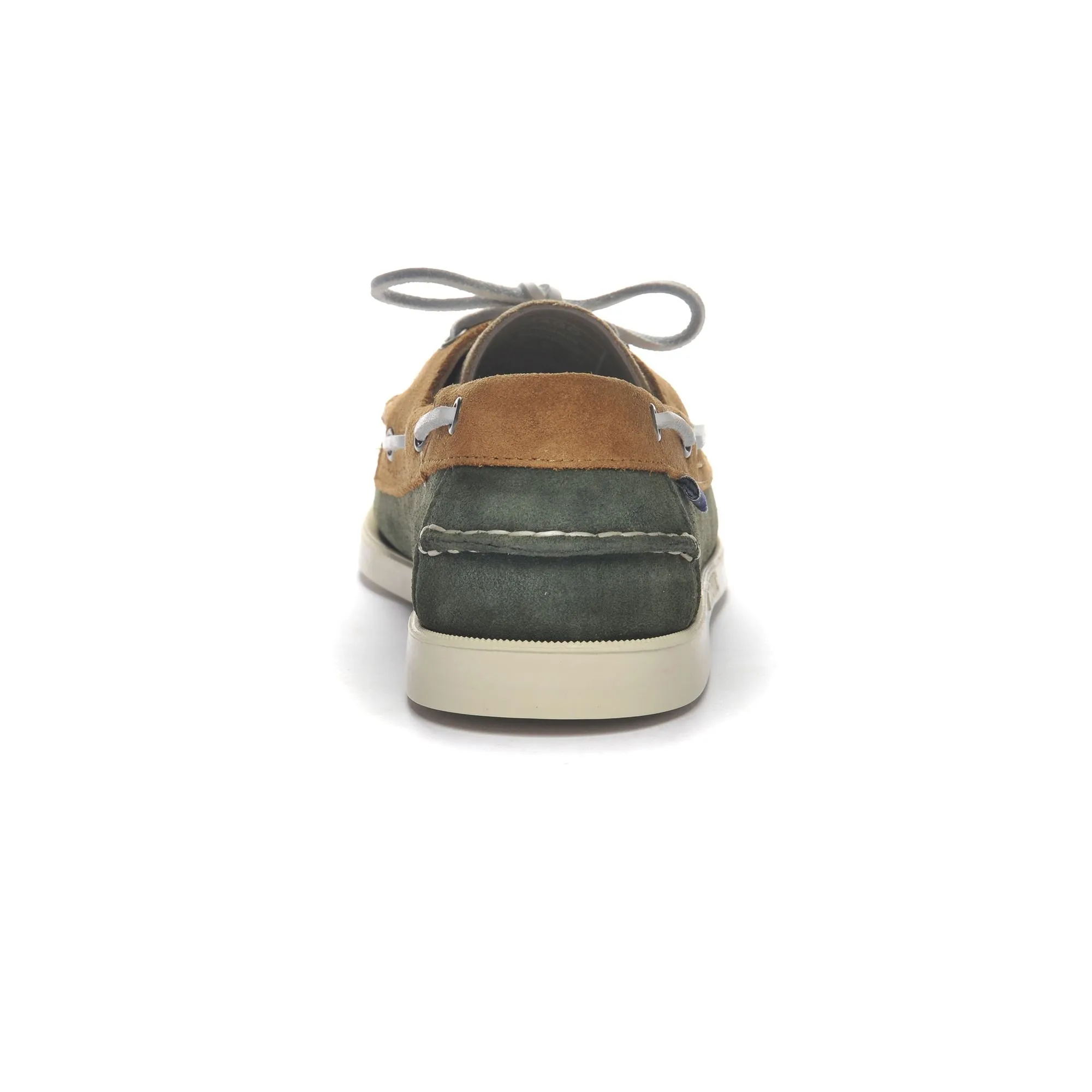 PORTLAND JIB - Docksides - Mocassin - Man - GREEN THYME-TAUPE-CUOIO