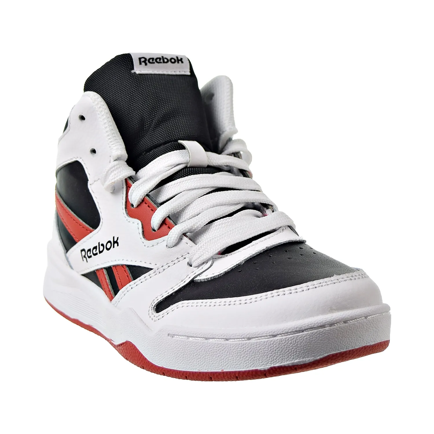 Reebok BB 4500 Court Kids' Shoes White-Black-Legacy Red