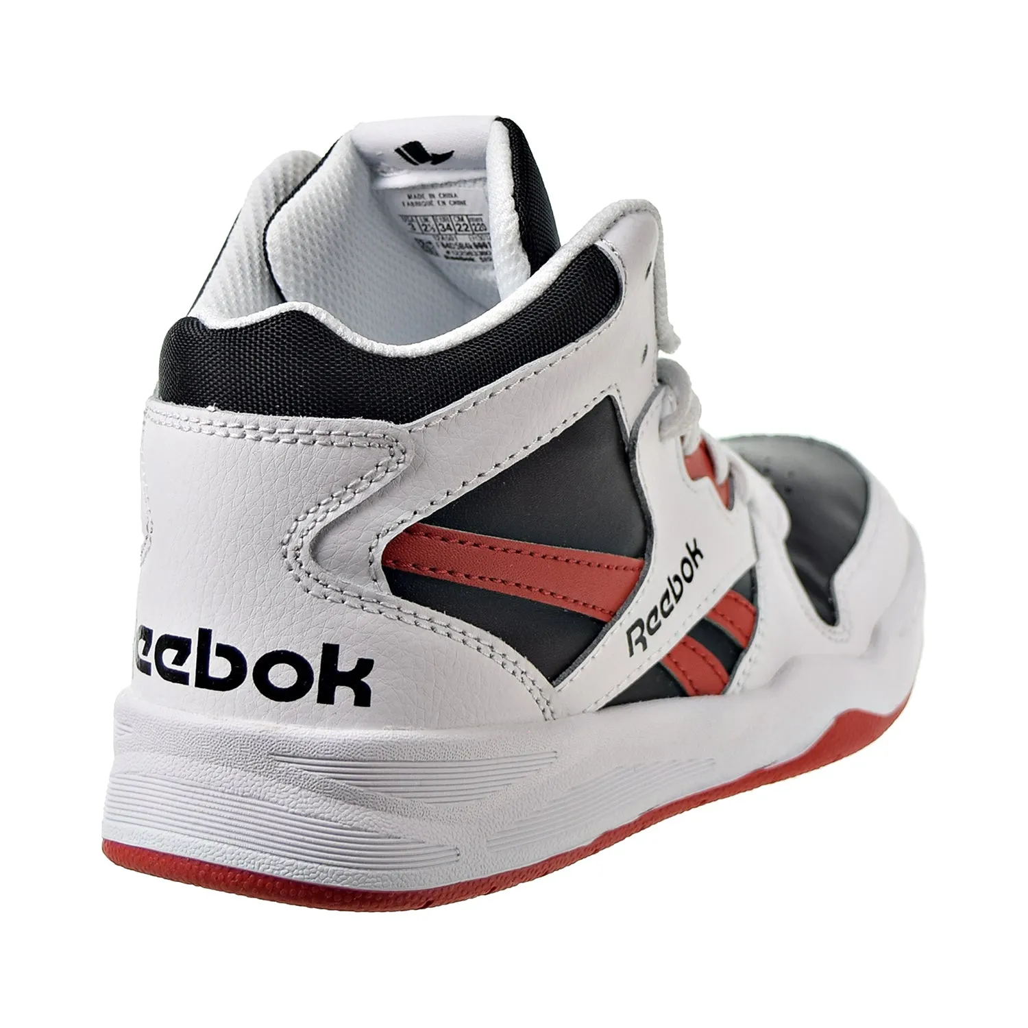Reebok BB 4500 Court Kids' Shoes White-Black-Legacy Red