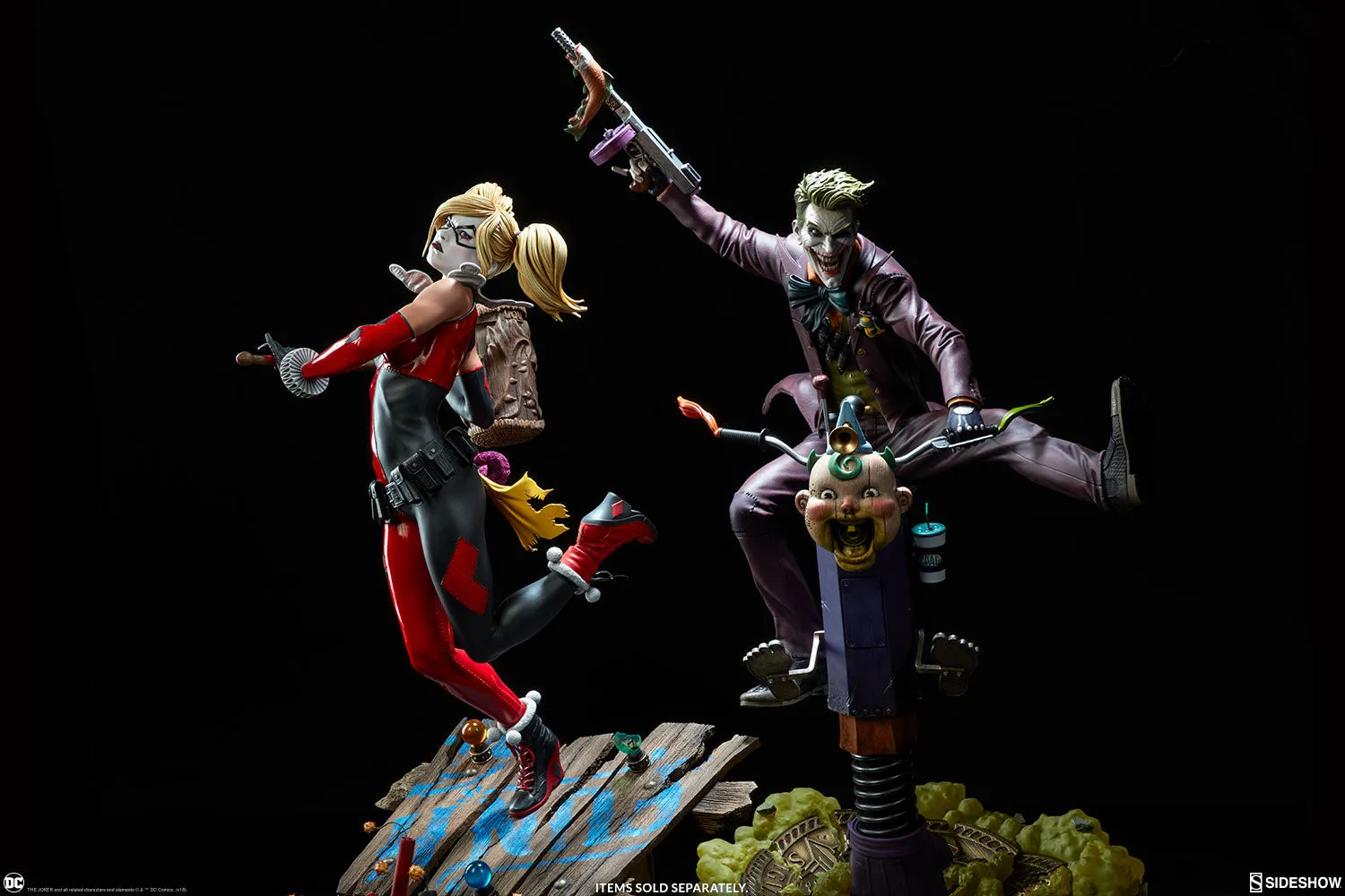 SIDESHOW - Dc Comics - The Joker - 1:4 Premium Format