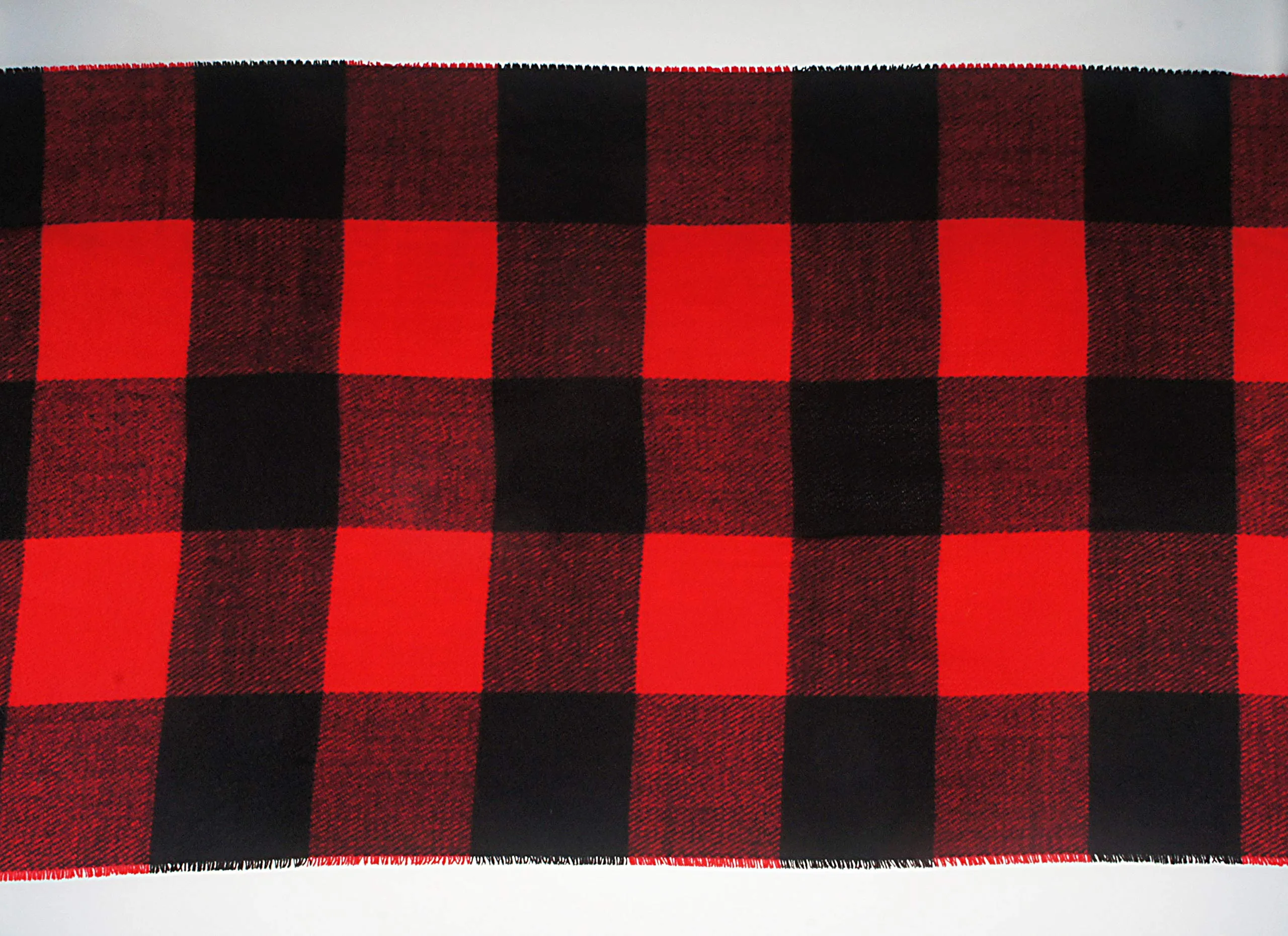 Soft Light Weight Plaid Cashmere Scarf