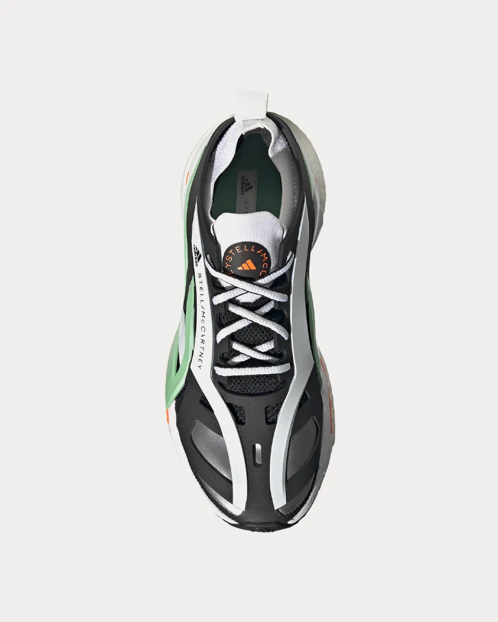 Solarglide Core Black / Cloud White / Bliss Green Running Shoes