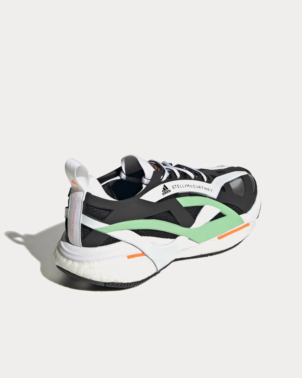 Solarglide Core Black / Cloud White / Bliss Green Running Shoes