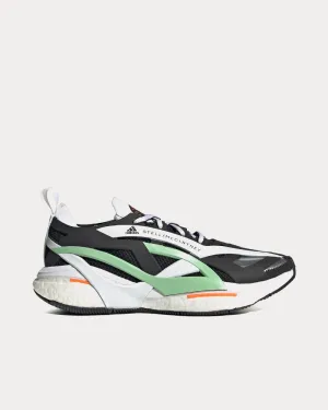 Solarglide Core Black / Cloud White / Bliss Green Running Shoes