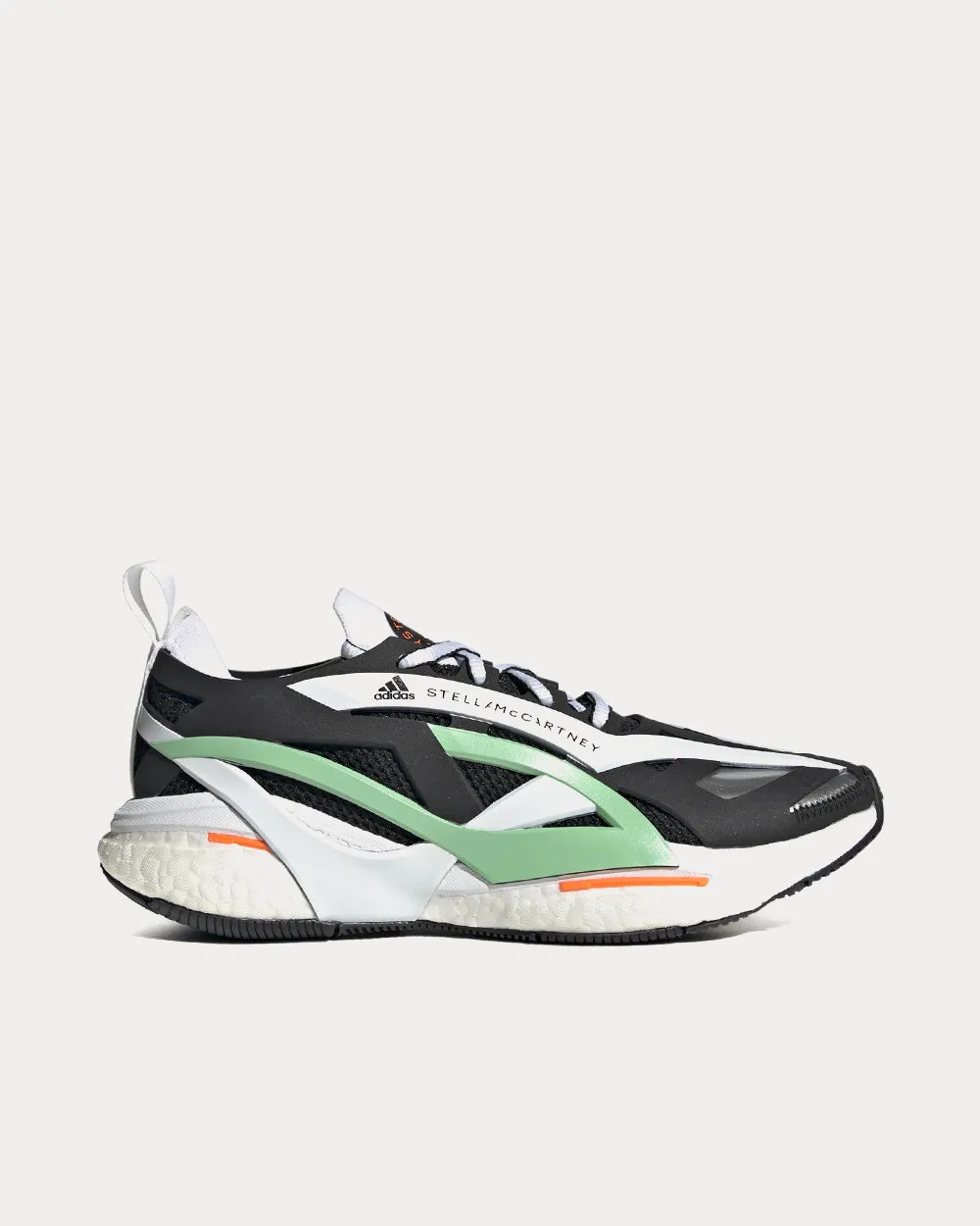 Solarglide Core Black / Cloud White / Bliss Green Running Shoes