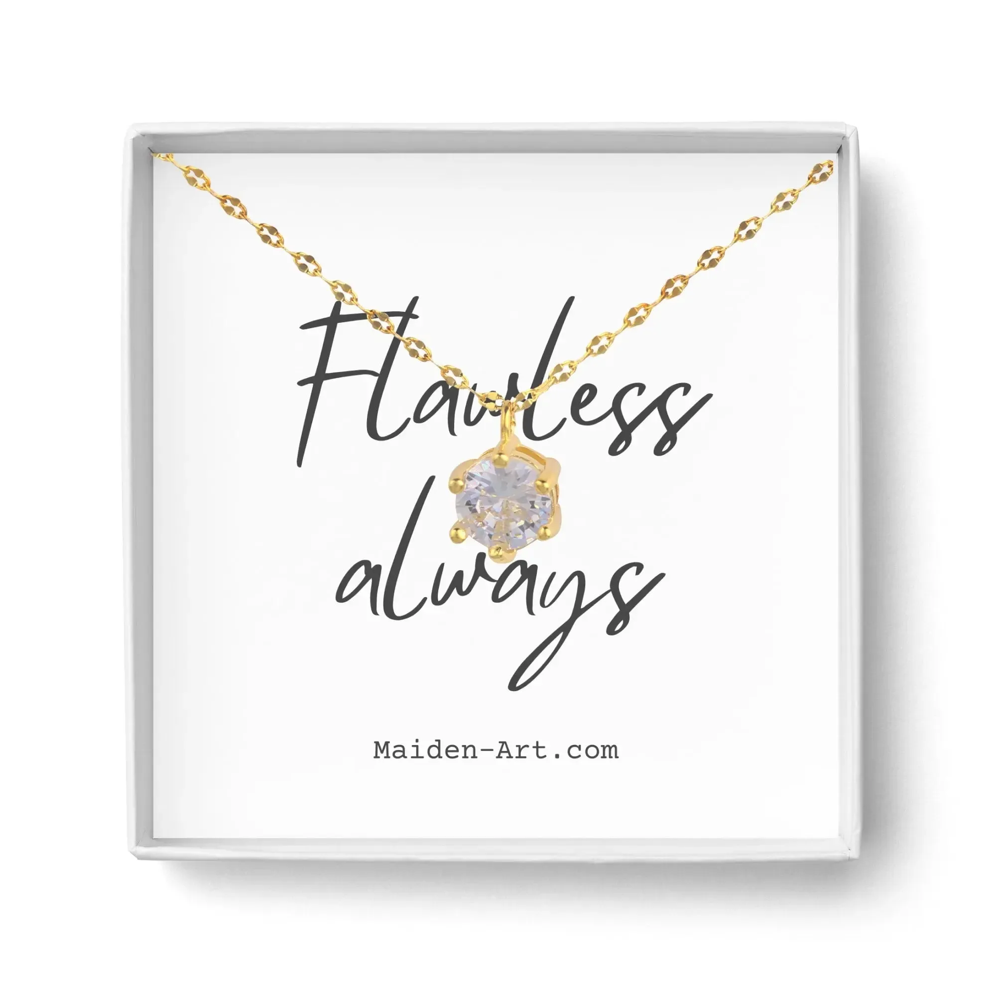 Solitaire Necklace